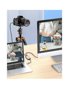 Cable Micro HDMI a HDMI 4K 60Hz Jahobet 1.01m para Raspberry Pi 2