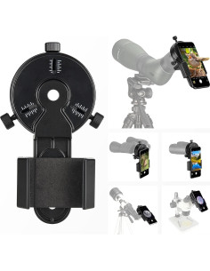 Adaptador de Teléfono para Telescopios y Prismáticos Celticbird 2