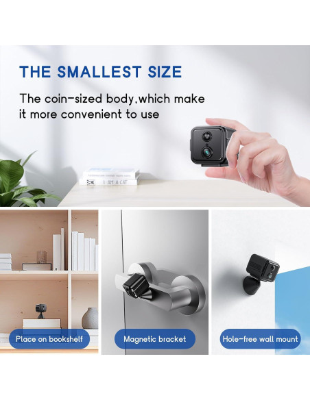 Cámara de Seguridad Inalámbrica Vegoran TQ95 1080P WiFi Interior