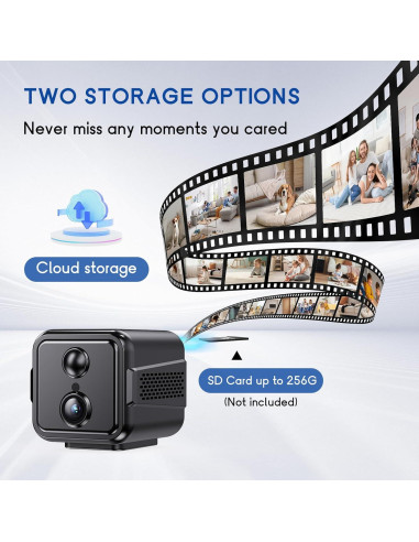 Cámara de Seguridad Inalámbrica Vegoran TQ95 1080P WiFi Interior