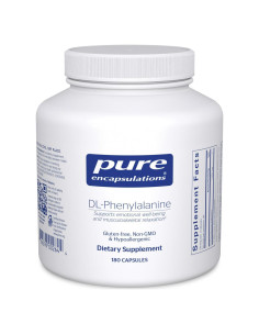 Suplemento DL-Fenilalanina Pure Encapsulations 180 Cápsulas