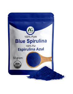 Polvo de Espinaca Azul AimGrow 50g - Antioxidante Natural