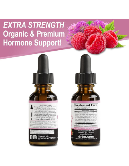 Suplemento Orgánico Equilibrio Hormonal Femenino Dr. BO 30ml
