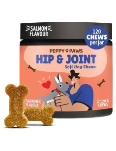 Suplemento Articular para Perros Peppy Paws - 120 Masticables