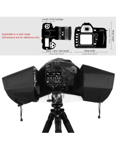 Funda de Lluvia para Cámara Easy Hood Impermeable DSLR 2