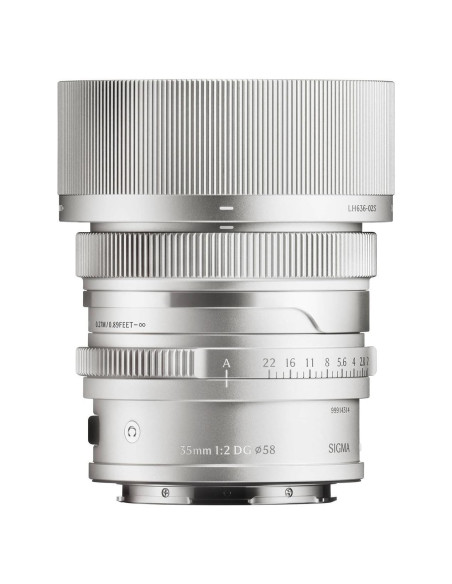 Lente Sigma 35mm F2 DG Contemporáneo Plata 0.72kg