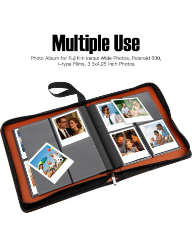 Álbum de Fotos 256 Bolsillos Fujifilm Instax y Polaroid