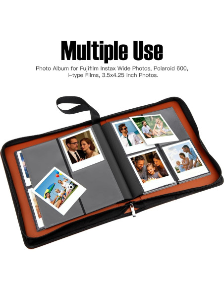 Álbum de Fotos 256 Bolsillos Fujifilm Instax y Polaroid