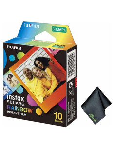 Película Instantánea FUJIFILM INSTAX SQUARE Rainbow 10 Exposiciones