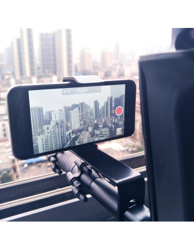 Soporte para Smartphone Ellen Achery KW-001 Ajustable Negro