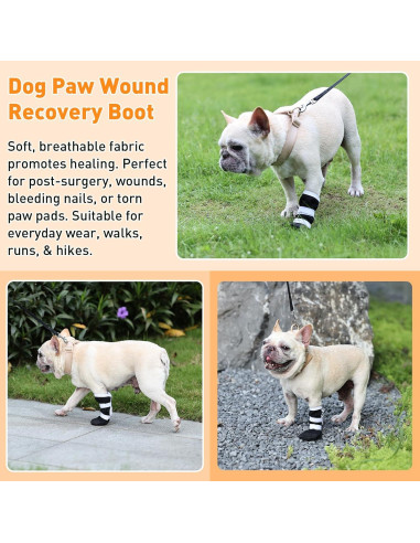 Bota de Recuperación para Perros ETIAL XL Antideslizante