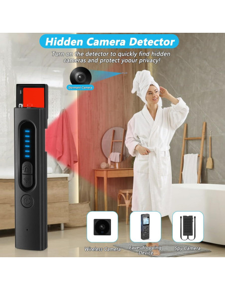 Detector de Cámaras Ocultas y Dispositivos de Escucha - LTDNB