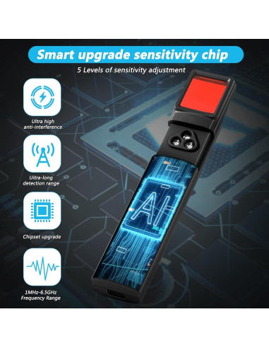 Detector de Cámaras Ocultas y Dispositivos de Escucha - LTDNB
