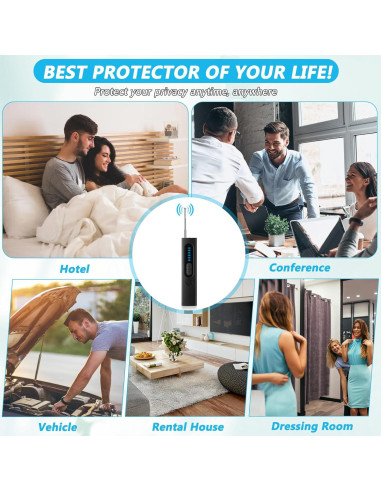 Detector de Cámaras Ocultas y Dispositivos de Escucha - LTDNB
