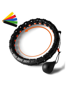 Aro Hula Ponderado SQUATZ con 5 Bandas de Resistencia