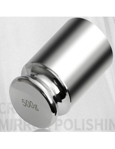 Peso de Calibración de Balanza Digital 500g Cromado 2