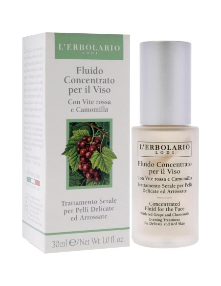 Fluido Concentrado Facial L'Erbolario 28g - Tratamiento Nocturno Fluido Concentrado Facial L'Erbolario 28g - Tratamiento Nocturno