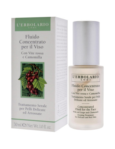 Fluido Concentrado Facial L'Erbolario 28g - Tratamiento Nocturno