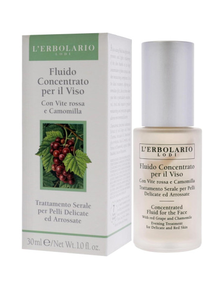 Fluido Concentrado Facial L'Erbolario 28g - Tratamiento Nocturno Fluido Concentrado Facial L'Erbolario 28g - Tratamiento Nocturno