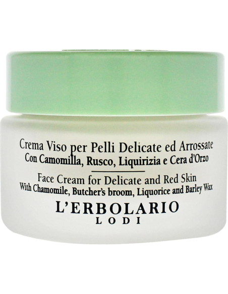 Crema Facial L'Erbolario 30g para Piel Delicada y Roja Crema Facial L'Erbolario 30g para Piel Delicada y Roja