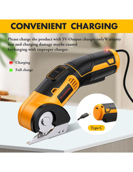 Tijeras eléctricas inalámbricas Elixrion RC-4CT 4V 60W Tijeras eléctricas inalámbricas Elixrion RC-4CT 4V 60W