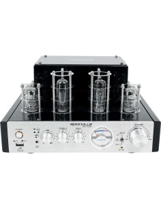 Amplificador de Válvulas Rockville BluTube + 2 Altavoces 5.25" 2
