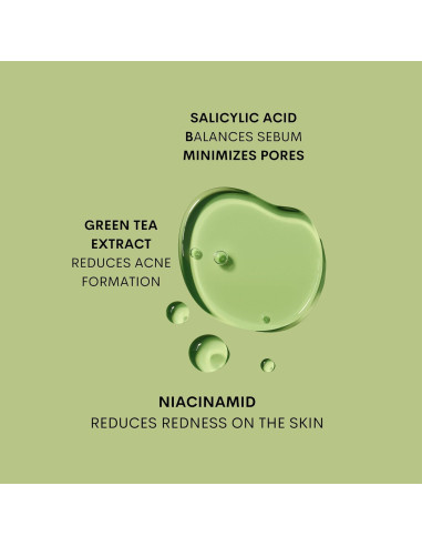 Tónico Ácido Salicílico BHA Mirabellix 200ml Piel Grasa