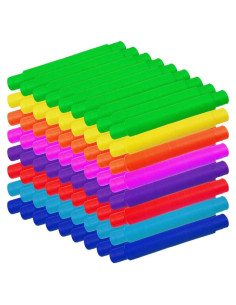 48 Tubos Pop Antiestrés BATWEET para Niños - Juguetes Fiesta