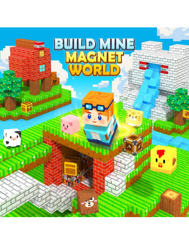 150 Bloques Magnéticos Coodoo Set Bosque Juguetes STEM 3+