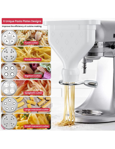 Accesorio de Pasta Kainasch para Batidora KitchenAid 6 Discos