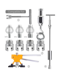 Kit Extractor de Abolladuras M10 Hyamass - Martillo Deslizante 2