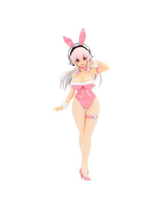 Figura PVC Super Sonico BiCute Bunnies Conejo Rosa 30 cm