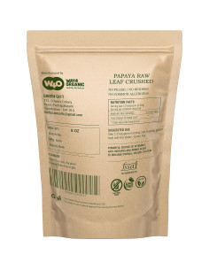 Té de Hoja de Papaya 227 Gr - Way4Organic, Hojas Secas Sueltas 2