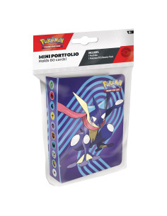 Mini Portafolio Pokémon TCG 60 Cartas + Paquete Mejora 2024