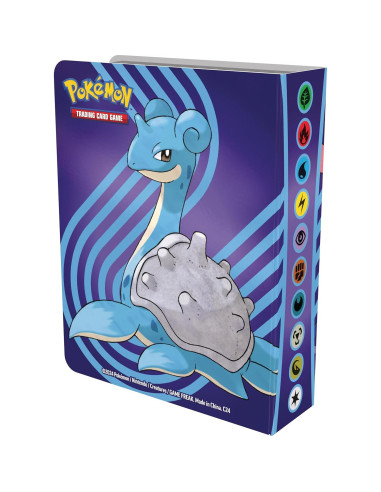 Mini Portafolio Pokémon TCG 60 Cartas + Paquete Mejora 2024