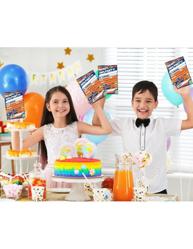 Invitaciones de Guerra de Dardos MSNOR - 30 Paquetes con Sobres