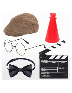 Conjunto de Disfraz de Director de Cine para Niños Yewong