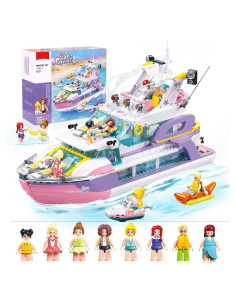 Yate Rosa de Construcción Mavo Brix 1108 PCS para Niñas 8+