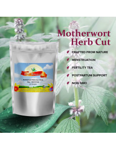 Hierba de Madrewort Cortada 450 g Mejores Botánicos - Orgánica 2