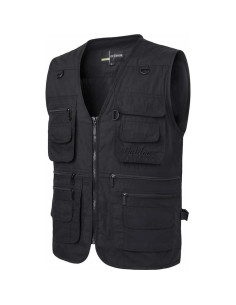 Chaleco de Trabajo para Hombres PASOK con Múltiples Bolsillos 2