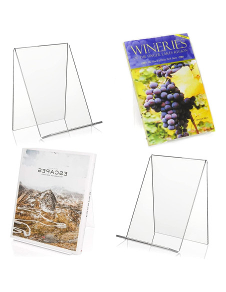 10 Soportes de Exhibición Acrílicos Bovbazo 10x10.5cm 10 Soportes de Exhibición Acrílicos Bovbazo 10x10.5cm