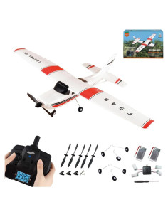 Avión RC F949 EPP 50cm 3 Canales 2.4GHz con 2 Baterías