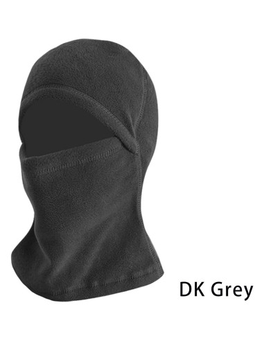 Pasamontañas Térmico Forro Polar Unisex Negro-Gris