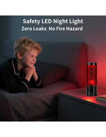 Lámpara Volcán ChicLumen 25.5 cm Luz Nocturna 7 Colores USB