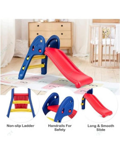 Tobogán Plegable Fireflowery para Niños 110.5x39.4cm 2