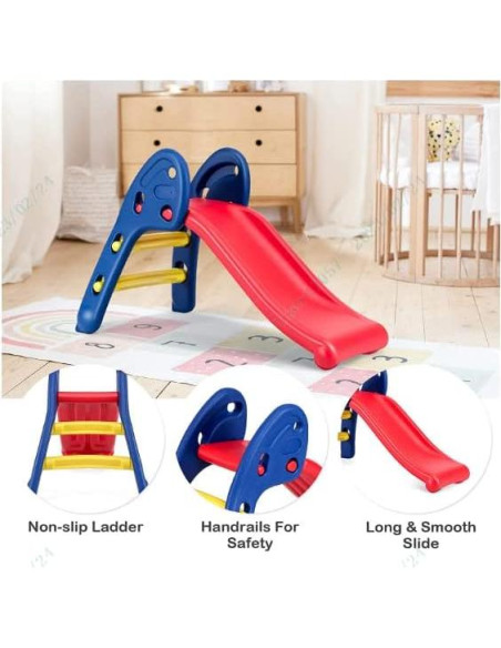 Tobogán Plegable Fireflowery para Niños 110.5x39.4cm