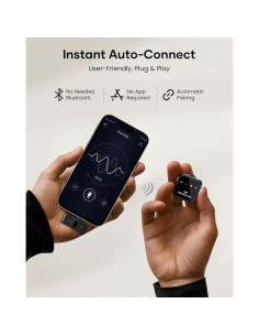 Micrófono Lavalier Inalámbrico KUKIHO DX12 80h Batería 50m Rango 2