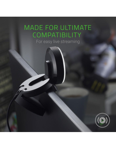 Cámara Web Razer Kiyo 1080p 30 FPS Luz de Anillo