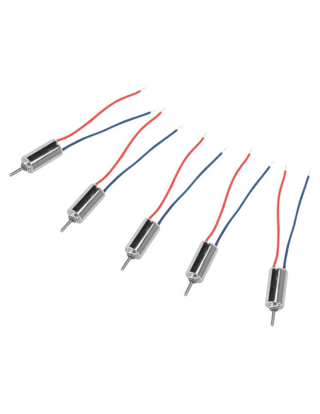 5 Motores Micro Sin Núcleo KooingTech 4mmx8mm 250RPM