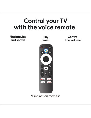 Control Remoto Inteligente ACEMAX para Google TV y Chromecast